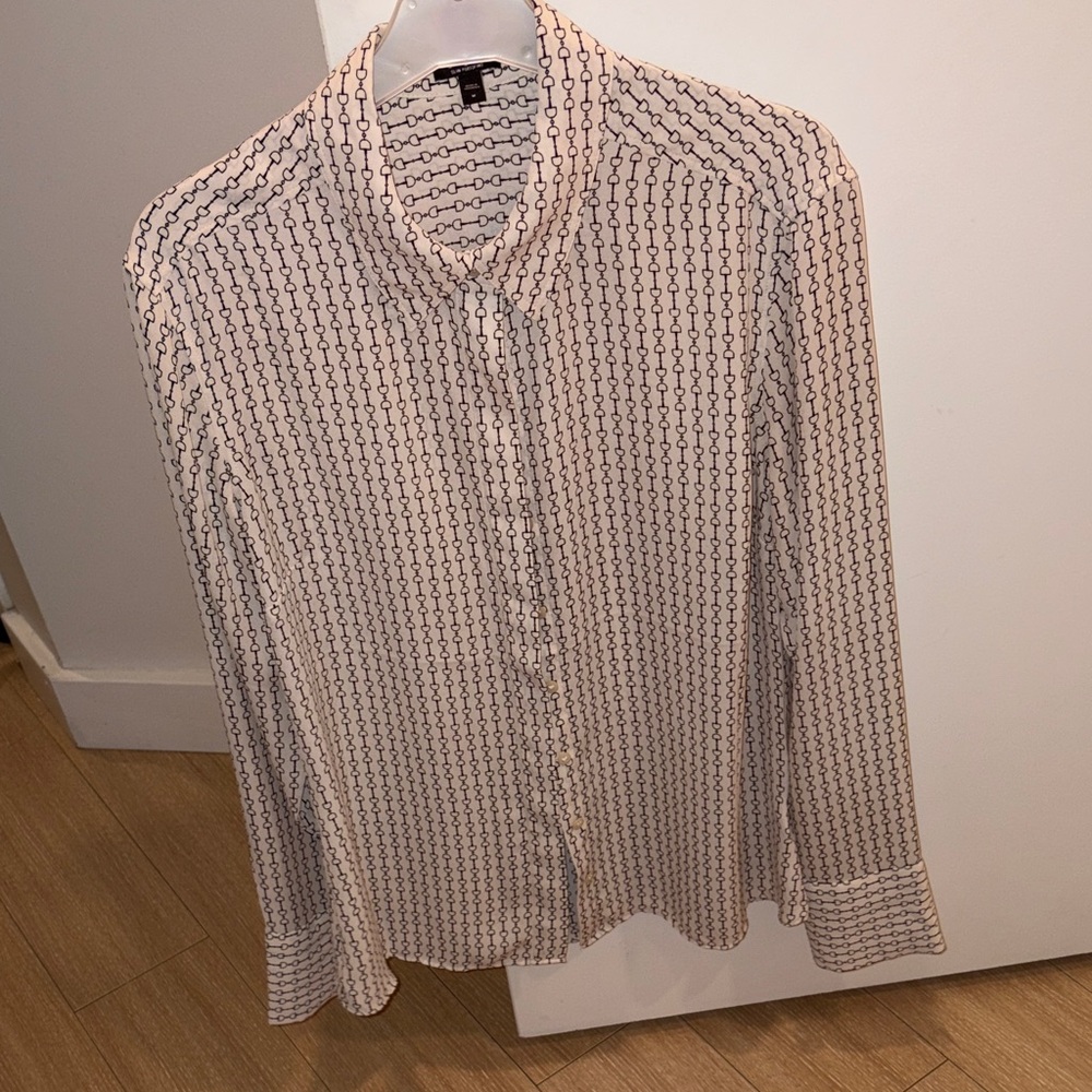 Express Slim Fit Portofino Blouse (Fits like a Small)